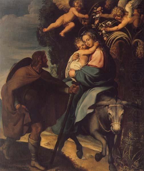 The Flight into Egypt, Carducci, Bartolommeo